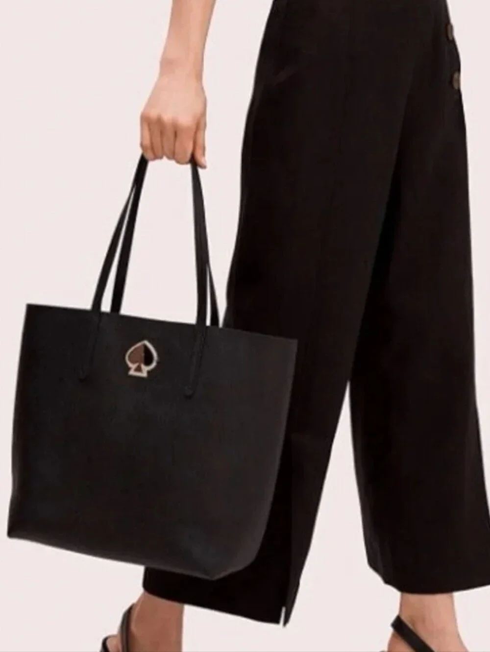 Gently Used Kate Spade Suzy Large Tote With Detachable Wristlet